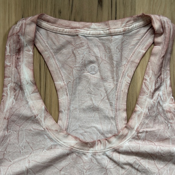 lululemon XS Pink Racerback Tank - Picture 3 of 4